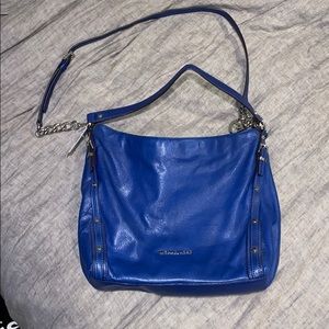 Michael Kors Sapphire Leather Shoulder Purse